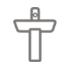 立柱盆